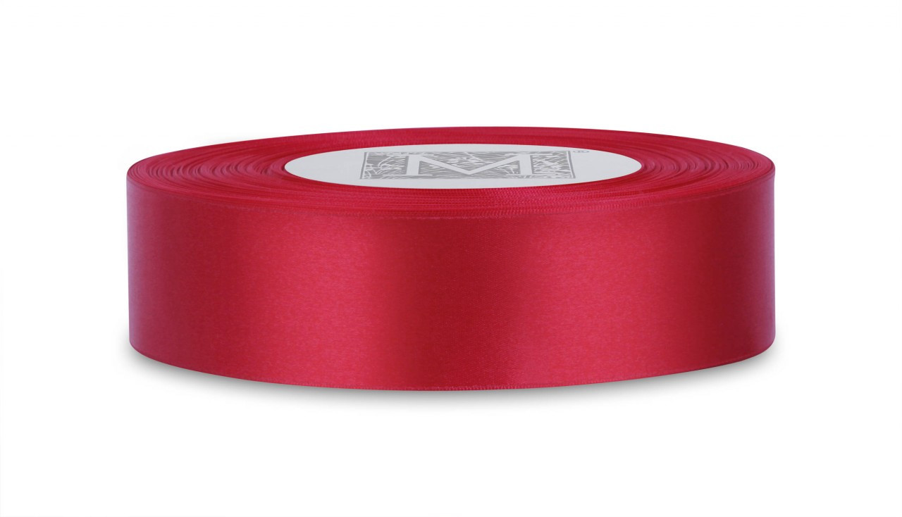 Double Faced Satin Ribbon - Red